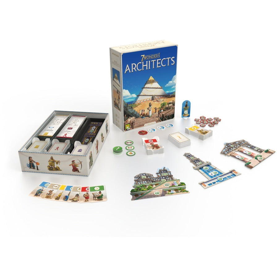 Asmodee 7 meraviglie: gioco da tavolo degli architetti (olandese, 2 - 7 giocatori, 25 minuti, da 8 anni)