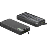 Power bank solare da esterno Goobay 20.000 mAh con power bank Power Delivery (nero)