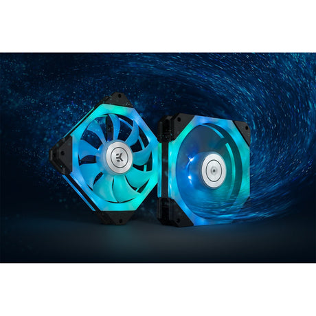 Ventola case Ekwb ek-quantum Pulse 120 d-rgb (bianco, 120 x 120 x 29 mm, pwm, led rgb)