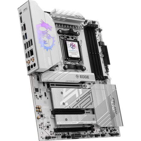 Scheda madre MSI MPG B850 Edge Ti WiFi Socket AM5 (RAID, 5GB-LAN, WiFi 7, BT, audio, ATX)