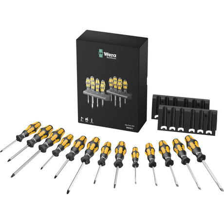 Set cacciaviti Wera big pack 900 (nero giallo, 13 pezzi)