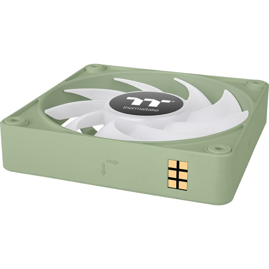 Thermaltake ct120 ex argb sync ventola di raffreddamento per PC verde matcha (pacchetto da 3 ventole) ventole per case (verde chiaro, 3 pezzi, 120 x 120 x 25 mm, pwm)