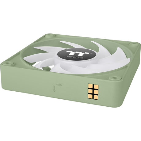 Thermaltake ct120 ex argb sync ventola di raffreddamento per PC verde matcha (pacchetto da 3 ventole) ventole per case (verde chiaro, 3 pezzi, 120 x 120 x 25 mm, pwm)