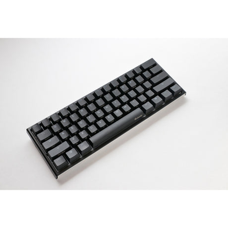 Tastiera da gioco meccanica Ducky One 2 Pro Mini Classic RGB (nera, layout USA (qwerty), Cherry MX Speed Silver, 60%, LED RGB, double-shot PBT, meccanica Quack)