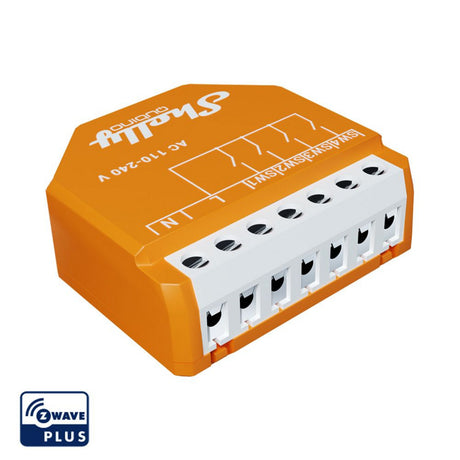 Interruttore Shelly wave i4 lr (eu) (arancione, z-wave)