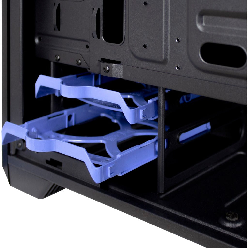 Custodia mini tower Inter-tech h-606 (nera | 2x USB-A)
