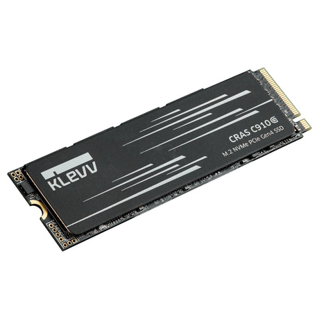 Klevv cras c910g 4 tb SSD (nero, k04tbm2sp0-10g, pcie gen 4.0 x4, nvme 2.0)