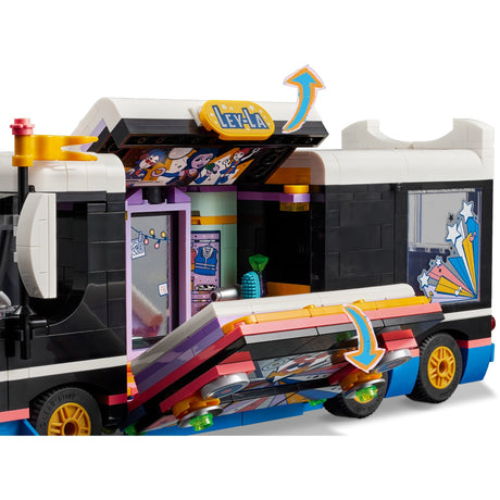 Lego Friends - Giocattolo per la costruzione del bus turistico della pop star (42619)