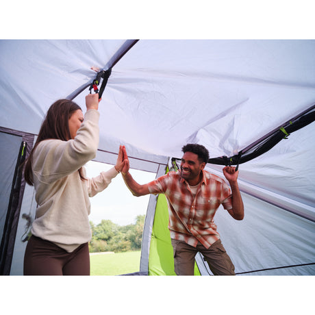 Coleman fastpitch victoria falls 4 tenda oscurante – tenda per 4 persone – montaggio rapido grazie a fastpitch – tecnologia oscurante per camera da letto – verde