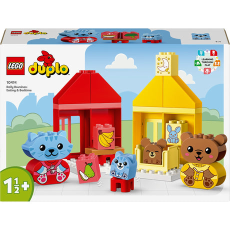 Lego Duplo - Abitudini quotidiane - Giochi da costruzione per mangiare e dormire (10414)