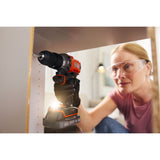 Cacciavite Black+decker 18v + bundle multiutensile oscillante 18v (nero arancione)