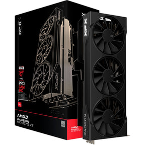 Scheda grafica Xfx radeon rx 9070 xt swift (nera, rdna4, gddr6, 3x display port, 1x hdmi 2.1)