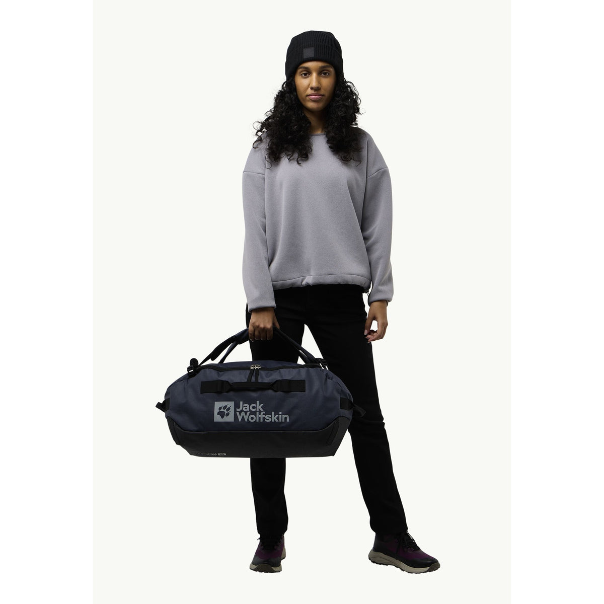 Zaino Jack wolfskin all-in duffle 35 (blu scuro, 35 litri)