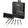 Wera set di cacciaviti micro ESD con supporto (nero giallo, 6 pezzi)
