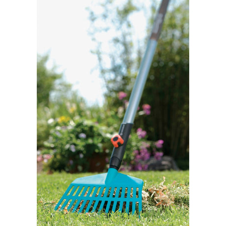 Rastrello per foglie Gardena combisystem rastrello per foglie (turchese, 3105-20)