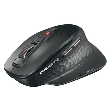 Set desktop wireless Cherry stream desktop Ultimate (nero, layout americano (qwerty), tecnologia forbice sx, 100%, 4000 dpi, LED bianchi, abs, USB bluetooth 2,4 GHz)