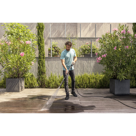 Idropulitrice Kärcher k 5 wcm premium home (giallo nero, con blaster, avvolgitubo e detergente per superfici)