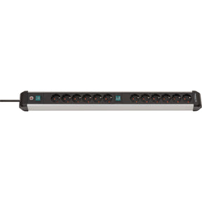 Presa Brennerstuhl premium-alu-line 12 vie 3 m h05vv-f 3g1,5 2x prese commutabili a 6 vie