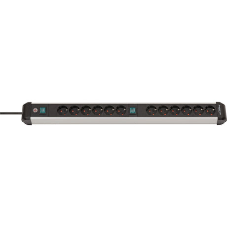 Presa Brennerstuhl premium-alu-line 12 vie 3 m h05vv-f 3g1,5 2x prese commutabili a 6 vie
