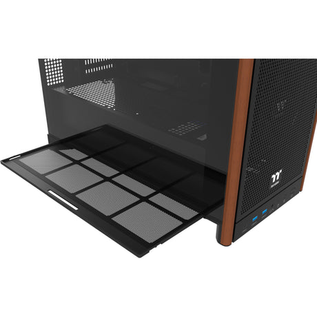 Custodia Thermaltake S370 WS MIDI Tower (nera | 2x USB-A | 1x USB-C | vetro temperato)