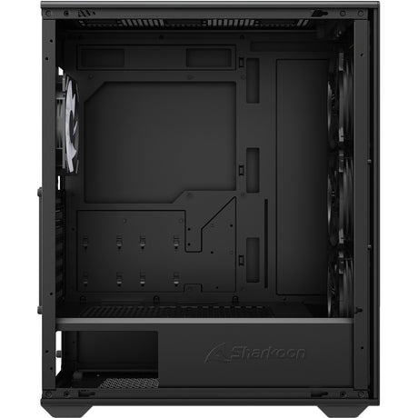 Custodia midi tower Sharkoon vk3 rgb (nera | 2x usb-a | rgb | vetro temperato)