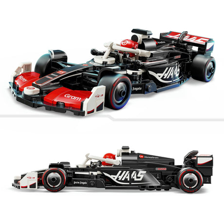 Set auto da corsa Lego Speed Champions Moneygram Hare F1 Team VF-24 - 77250