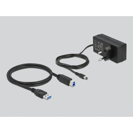 Delock Hub USB 3.2 gen 1 con hub USB a 7 porte (grigio)