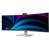 Monitor ultrawide curvo Philips 49b2u6900ch 48.8 (grigio scuro argento, 2x HDMI, porta display, 4x USB-A, 3x USB-C, RJ-45)