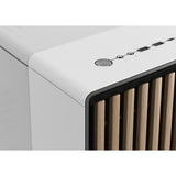 Custodia midi tower north xl dal design frattale (colore legno bianco | 2x USB-A | 1x USB-C)