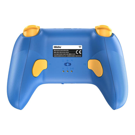 Controller 8bitdo definitivo a 3 modalità per xbox - rara edizione del 40° anniversario (oro blu, serie xbox x|s, xbox one, pc, bluetooth usb-c 2.4 ghz)