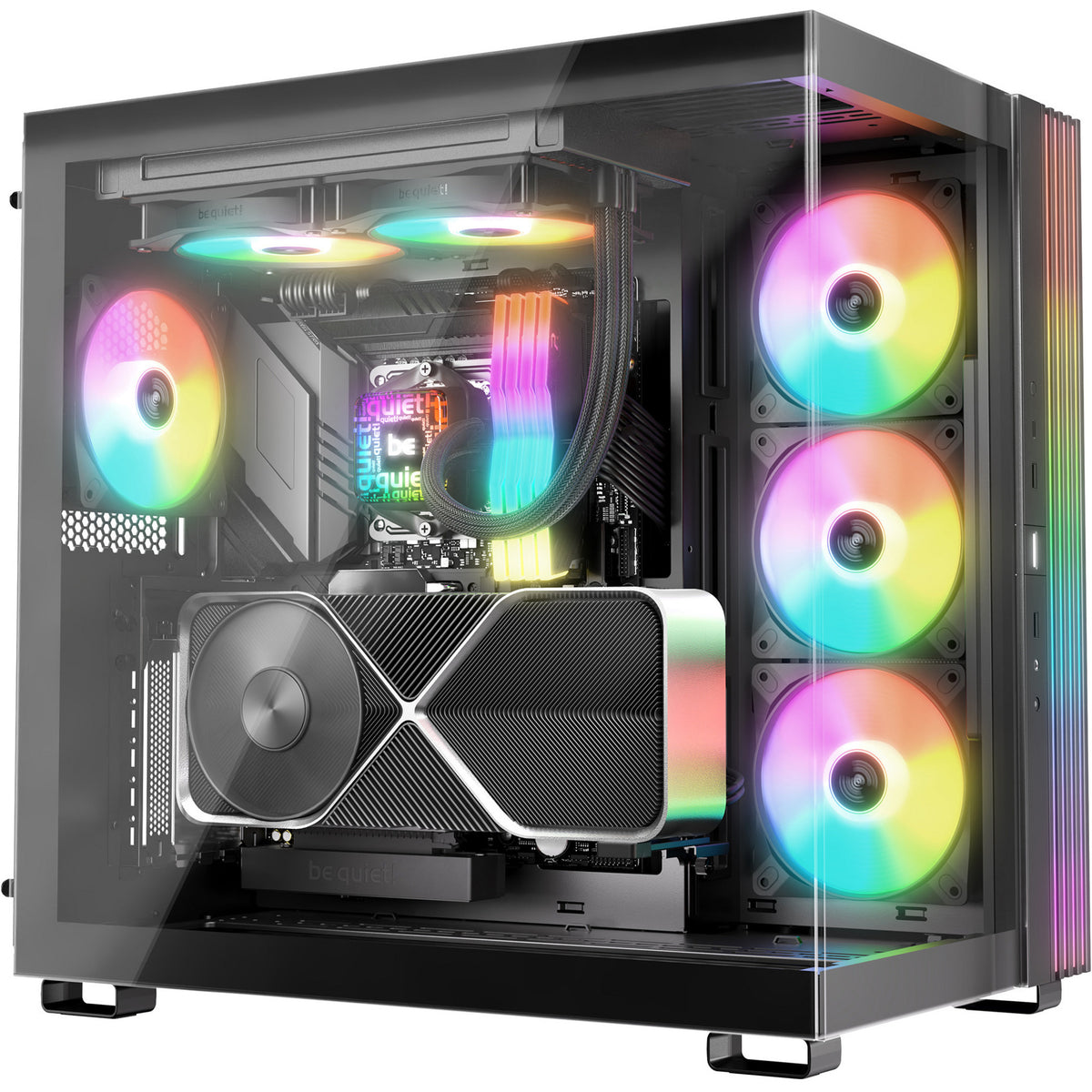 Silenzio! pure loop 3 lx 240 raffreddamento ad acqua (nero, pwm)