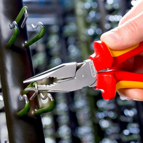 Pinza universale a punta Knipex pinza universale (rossa gialla)