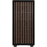 Custodia midi tower north xl dal design frattale (colore legno nero | 2x USB-A | 1x USB-C)