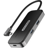 Adattatore Sitecom da USB-C a HDMI + Gigabit LAN (nero)