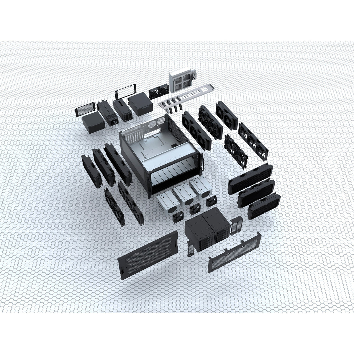 Custodia rack Silverstone rm600 (nera)