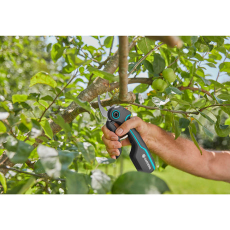 Forbici da potatura Gardena assistcut (turchese nero, bypass)