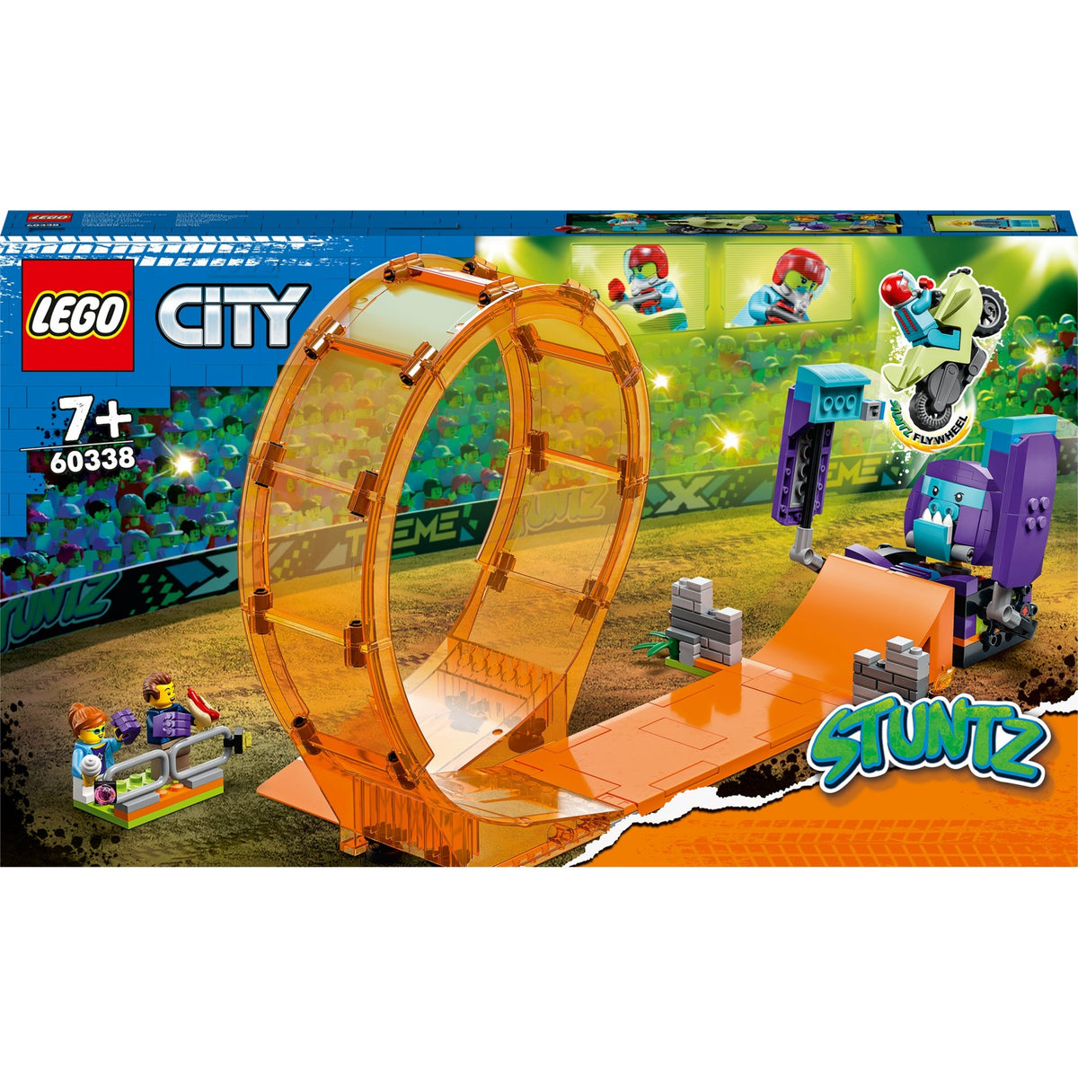 Lego City - Giocattolo da costruzione con scimpanzé acrobatico (60338)
