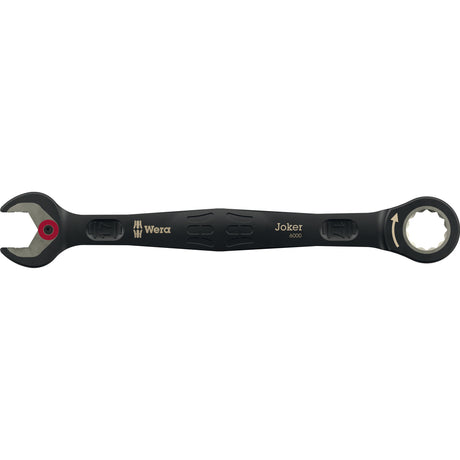 Wera 6000 joker black edition 11 set 1 set di chiavi combinate a cricchetto, chiave da 11 pezzi (nera)