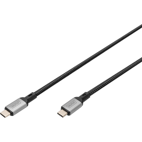 Cavo di collegamento USB-C Digitus USB-C 4 gen2 (nero grigio, 3 metri)