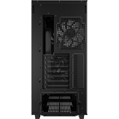 Custodia midi tower Sharkoon Rebel C50 nera RGB (nera | 2x USB-A | 1x USB-C | RGB | vetro temperato)