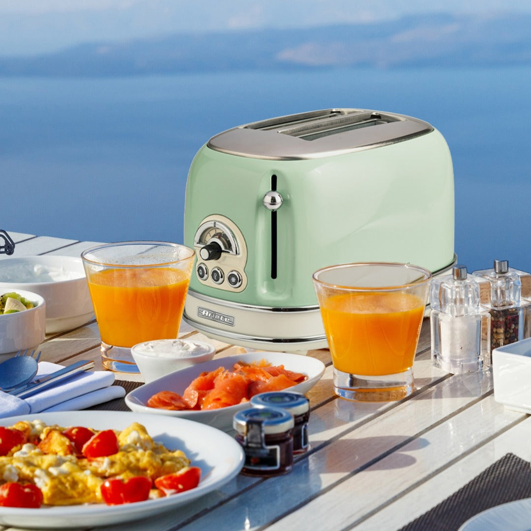 Tostapane vintage Ariete 0155 14 (verde chiaro)