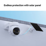 Imou cell pt con telecamera di sicurezza a pannello solare (bianco, 100% wireless)