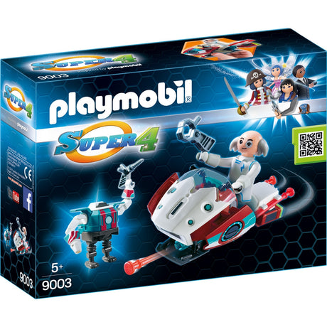 Playmobil Super 4 - Skyjet con il Dr. x costruzioni robotspeelgoed (9003)