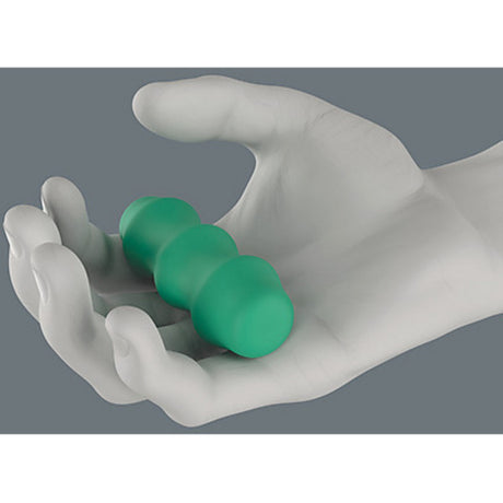 Portainserti Wera 838 ra-r l con funzione a cricchetto, cacciavite 1 4 (nero verde)