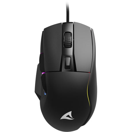Mouse da gioco Sharkoon skiller sgm35 (nero, 400 - 6400 dpi, LED rgb)