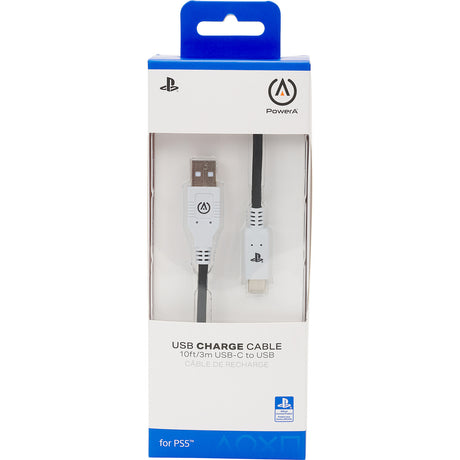 Cavo Powera USB-C per Playstation 5 (bianco e nero, 3 metri)