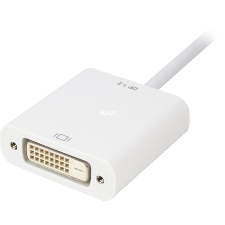 Cavo Sharkoon displayport 1.2 > dvi24+1 (bianco, 0,15 metri)