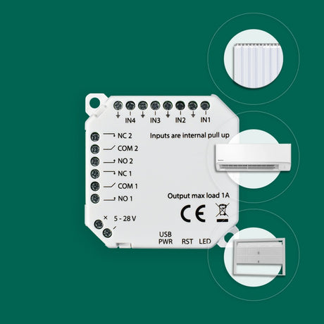 Interruttore modulo Frient io (bianco, zigbee 3.0)