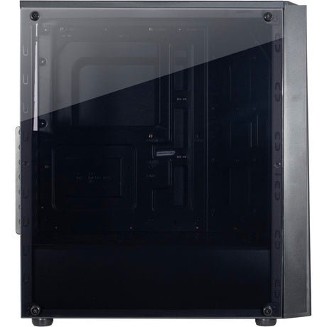 Custodia midi tower Inter-tech T-11 Televen (nera | 3x USB-A | finestra)