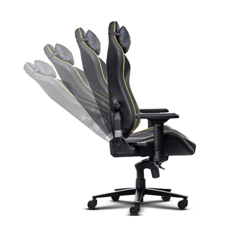 Trust GXT 721 Ruya Pro Premium Comoda sedia da gaming (Nero Giallo)